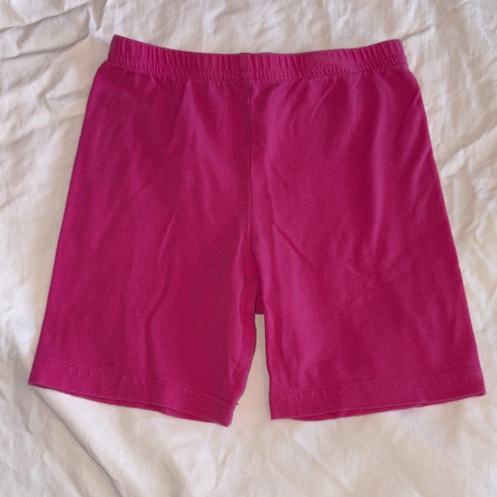 Source Unknown Hot Pink Kids Bike Shorts